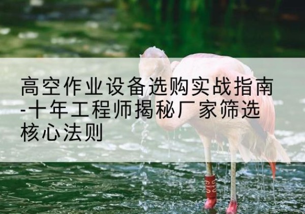 香格里拉剪叉式升降机厂家-高空作业设备选购实战指南-十年工程师揭秘厂家筛选核心法则